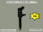 Dizna-injektor za Fiat Multiplu (Mk1) 1.9 JTD