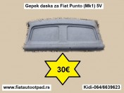 Gepek daska za Fiat Punto (Mk1) 5V