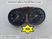 Instrument tabla za Fiat 850 Sport Coupe