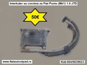 Interkuler sa crevima za Fiat Punto (Mk1) 1.7 TD