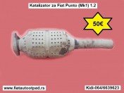 Katalizator za Fiat Punto (Mk1) 1.2