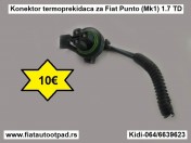 Konektor termoprekidaca za Fiat Punto (Mk1) 1.7 TD