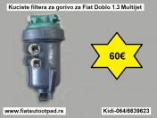 Kuciste filtera za gorivo za Fiat Doblo 1.3 Multijet