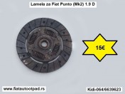 Lamela za Fiat Punto (Mk2) 1.9 D
