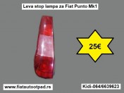 Leva stop lampa za Fiat Punto Mk1