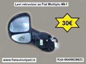 Levi retrovizor za Fiat Multiplu Mk1 (30€)