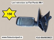 Levi retrovizor za Fiat Pandu Mk1