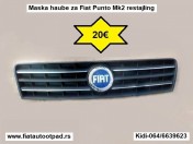 Maska haube za Fiat Punto Mk2 restajling