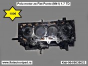 Polu motor za Fiat Punto (Mk1) 1.7 TD