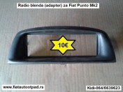 Radio-blenda (adapter) za Fiat  Punto Mk2