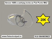 Senzor ABS-a zadnjeg tocka za Fiat Punto Mk2